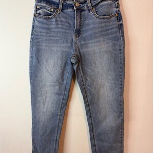 Time and Tru 12 Petite Straight Leg Blue Jeans 12P